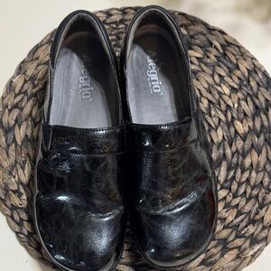Alegria Shiny Black Dress Shoes